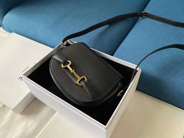 Hot Sale Replica Discount Celine Crecy Black Flap Shoulder Bag